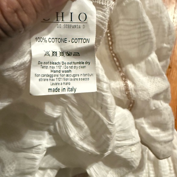 CHIO White Halter Maxi Dress $475 - Picture 8 of 8